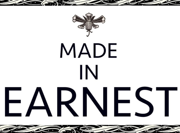 Made in earnest banner