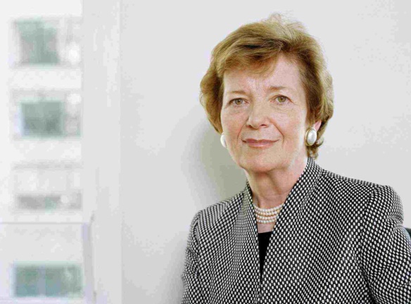 Mary robinson banner