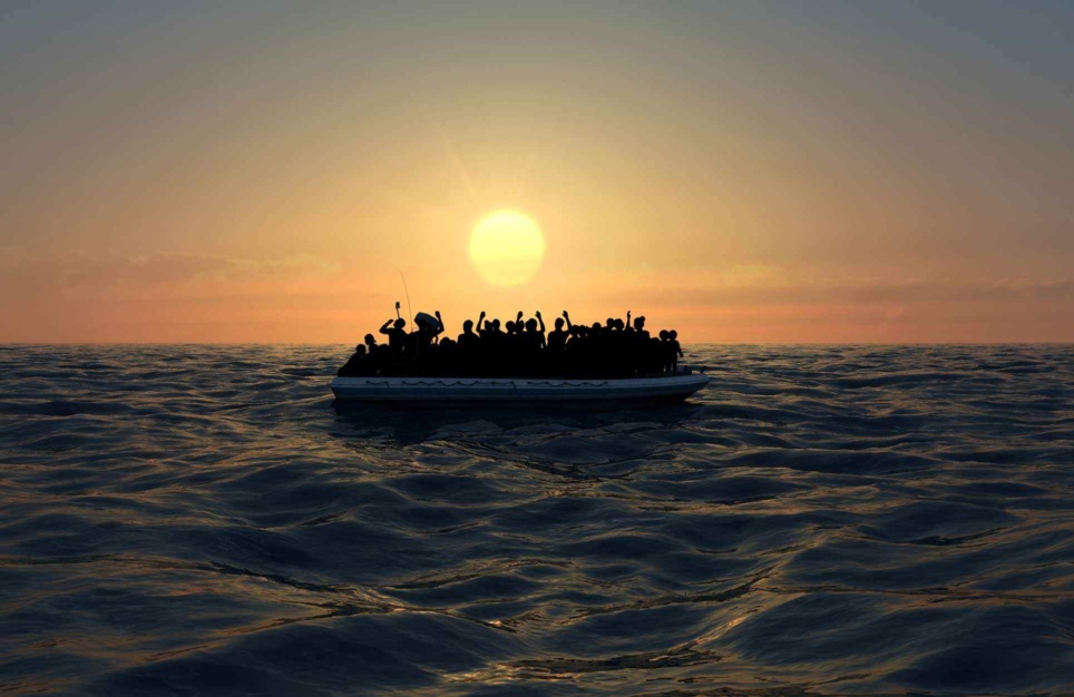 The flimsy raft banner