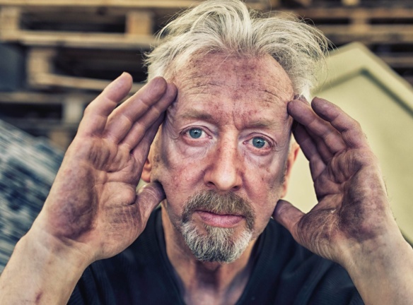 A Rebel Heart David Mach by Iain Clark protrait