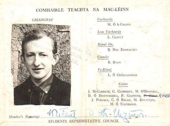 Michael D Higgins Student Council ID