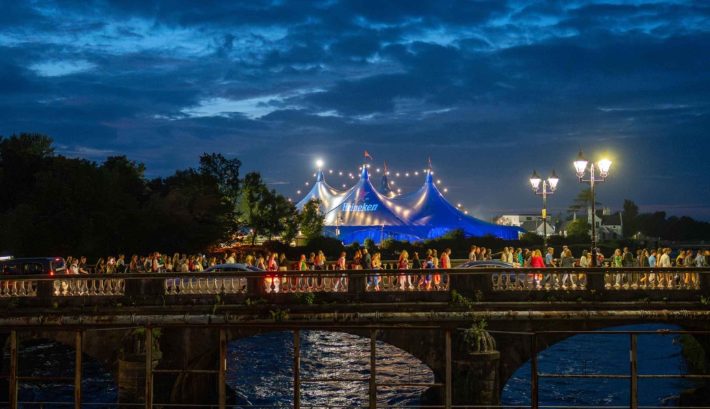 Heineken Big Top at Night 2025
