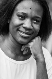 <p><strong>Georgina a young woman from Zimbabwe</strong><br />Salthill, Galway 2019</p>