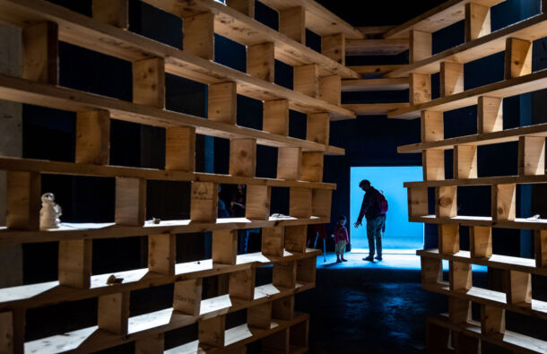 <p>House of Memory in the Galway International Arts Festival Gallery</p>