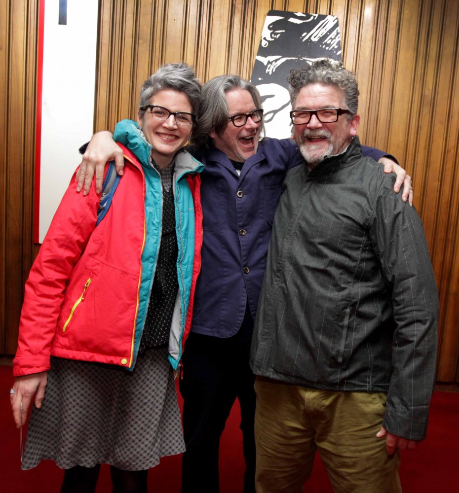 Arlington Abbey Opening Donna Geraghty Graham McLaren and Frank Corry