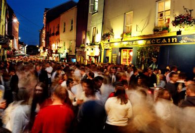 Celebrating Culture night in Galway