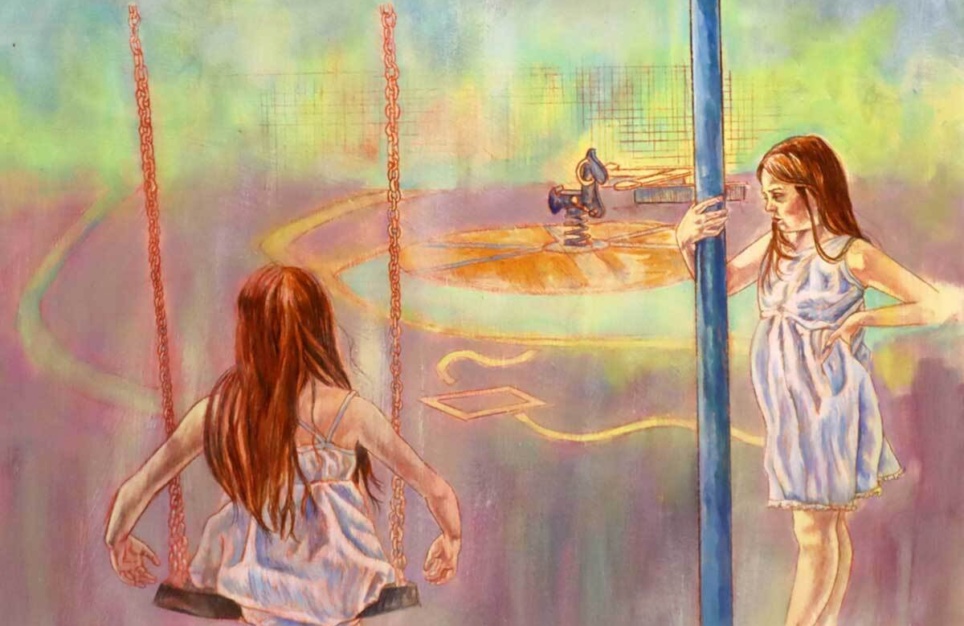 Jennifer Cunningham Kinship Mixed Media on Paper 13x20in ii Banner