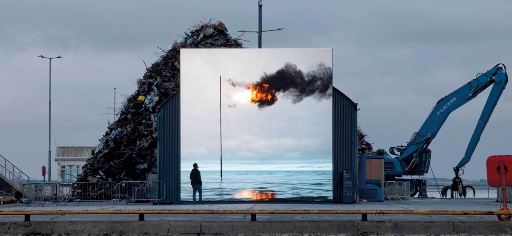 John Gerrard Flare GIAF 2022 Installation