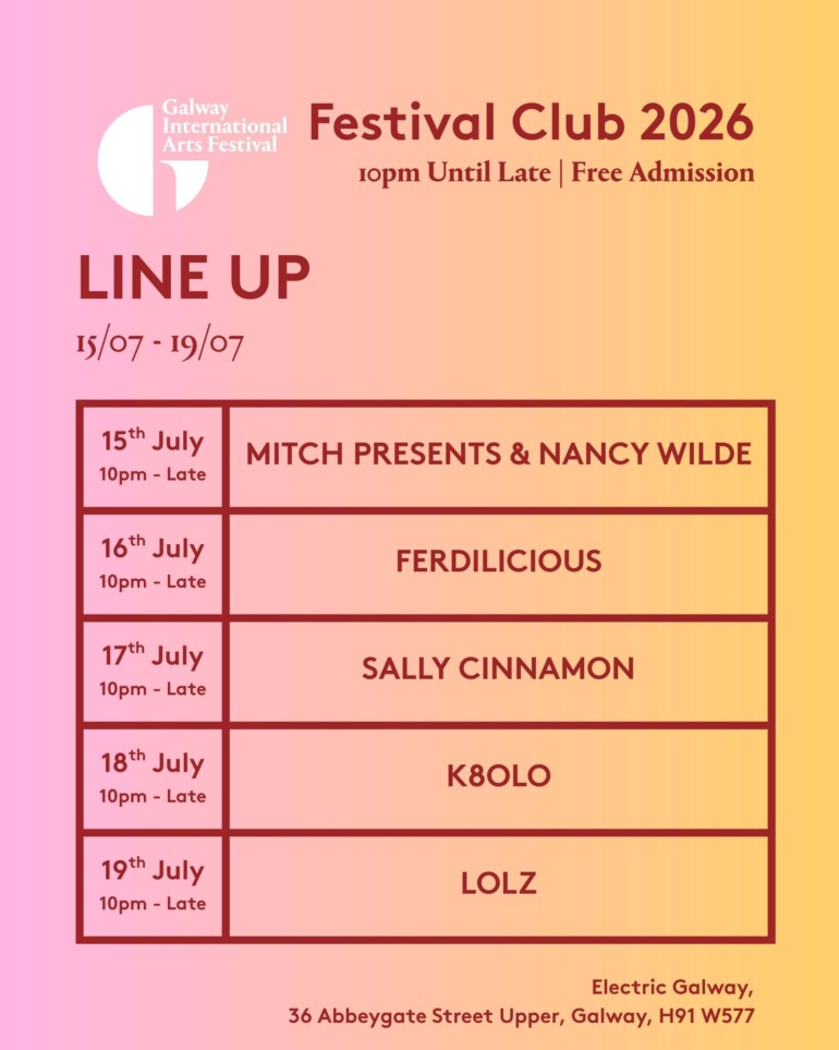 DJ Club Lineup 1