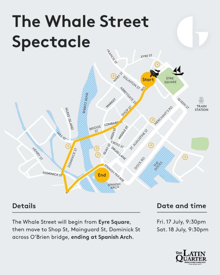 Whale Street Parade Route