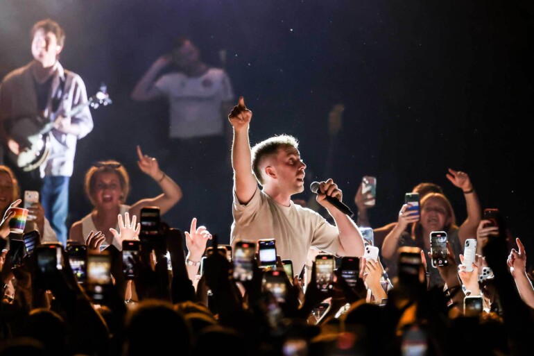 Irish rising stars Kingfishr perform to an electric crowd at the Heineken Big Top during GIAF 2025