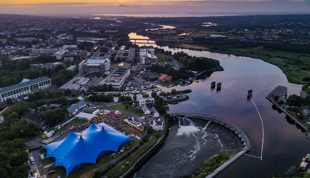 Heineken Big Top from above by Emilija Jefremova