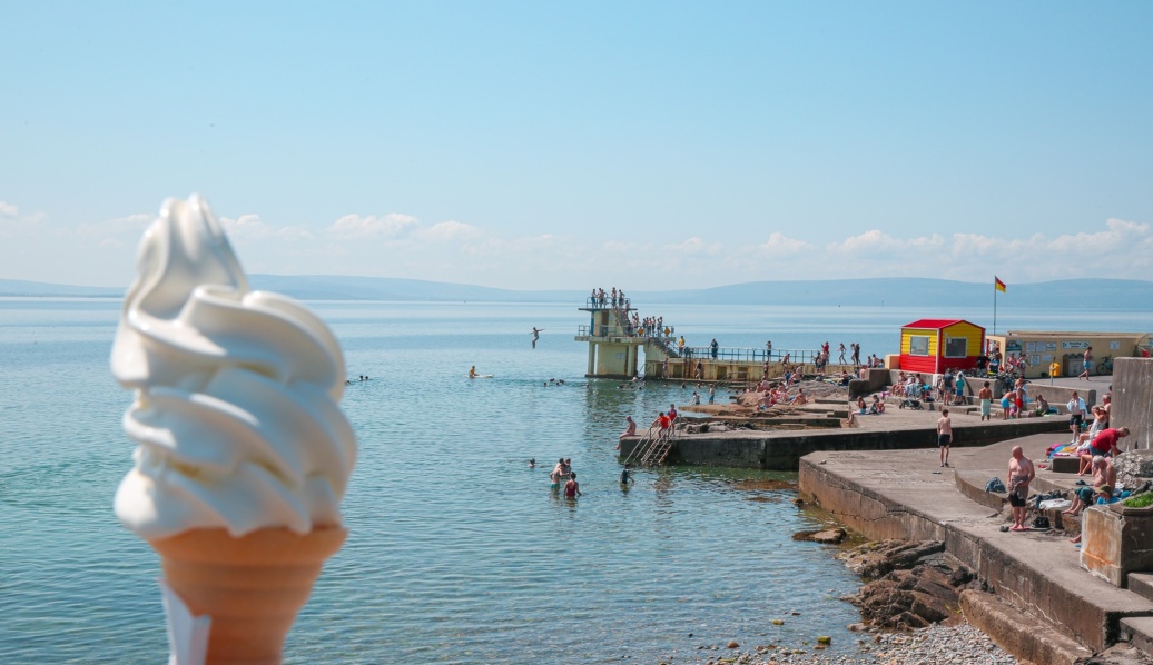 99 Ice Cream at Blackrock Diving Tower